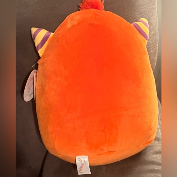 Ernest Squishmallow Monster with Candy Apply Plush Super soft Brand new.12” - Picture 4 of 4